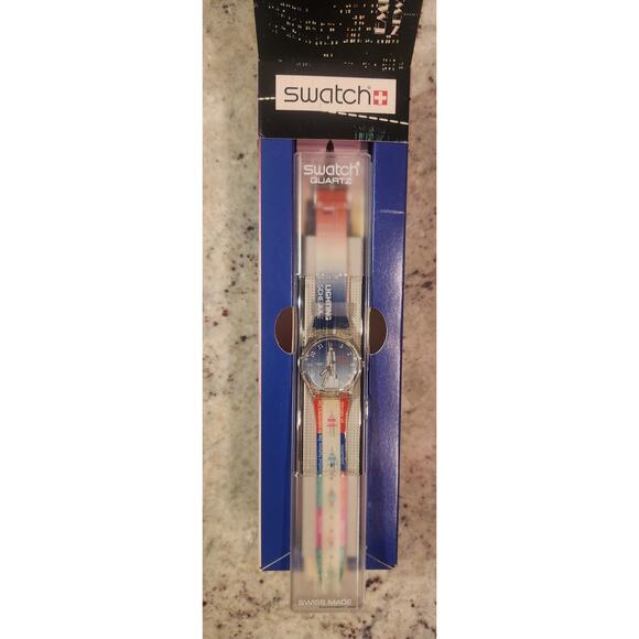 Swatch Watch EMPIRE STATE BUILDING BOX GK309PACK 1999 Limited Packagings NOS - Picture 4 of 17